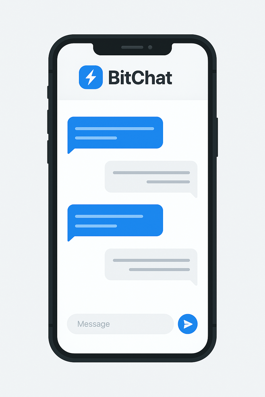 BitChat APK Logo Detail